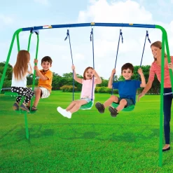 Aktive Columpio Doble Con Balancín -Juguetería aktive columpio doble con balancin 2