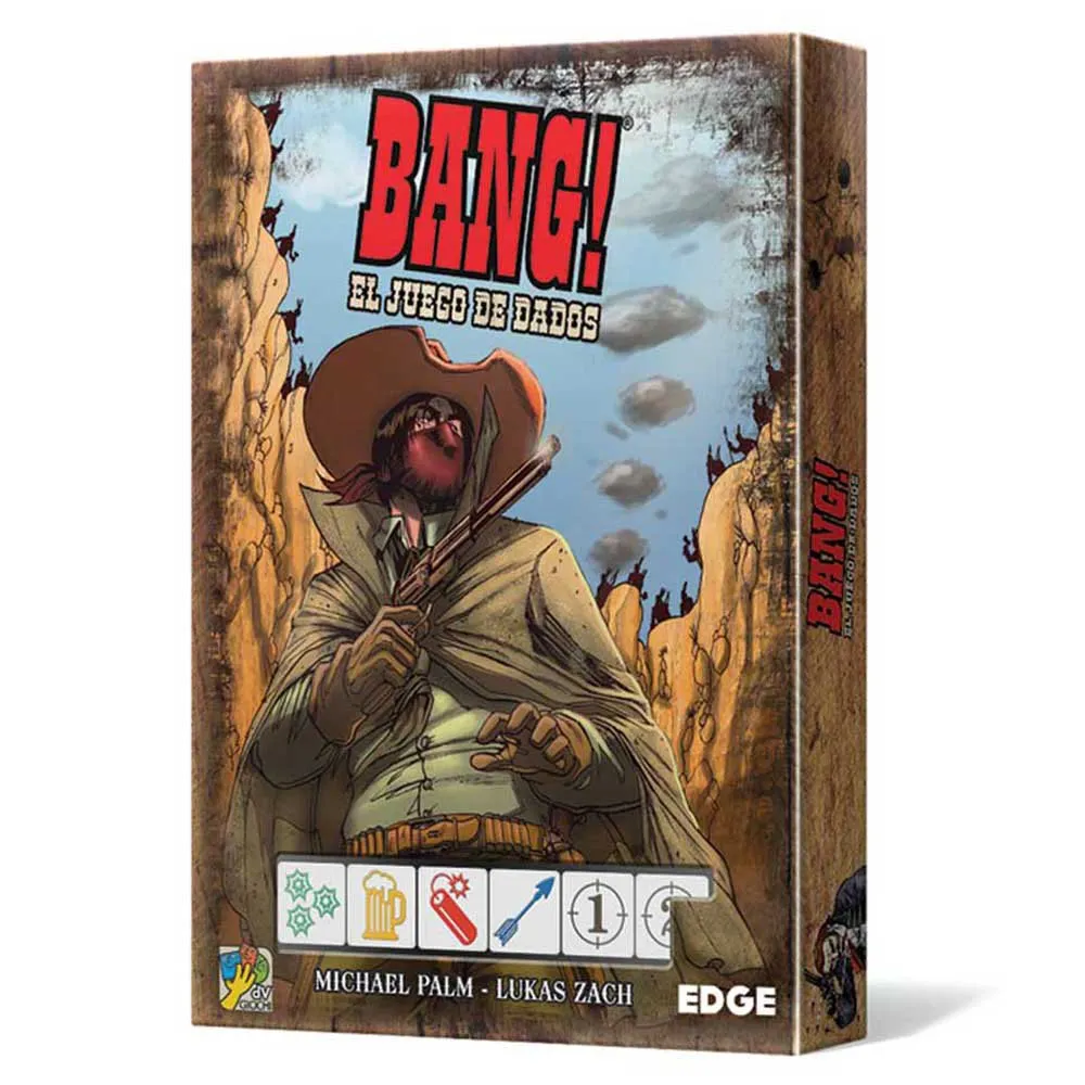 ASMODEE Juego De Mesa Bang! El Juego De Dados Español 1 ASMODEE Juego De Mesa Bang! El Juego De Dados Español