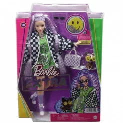 Barbie Muñeca Extra Chaqueta De Carreras -Juguetería barbie muneca extra chaqueta de carreras 2