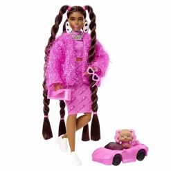 Barbie Muñeca Extra Traje Logo Años 80