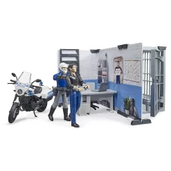 Bruder Dependencias Policiales Y Moto De Policia -Juguetería bruder dependencias policiales y moto de policia 2