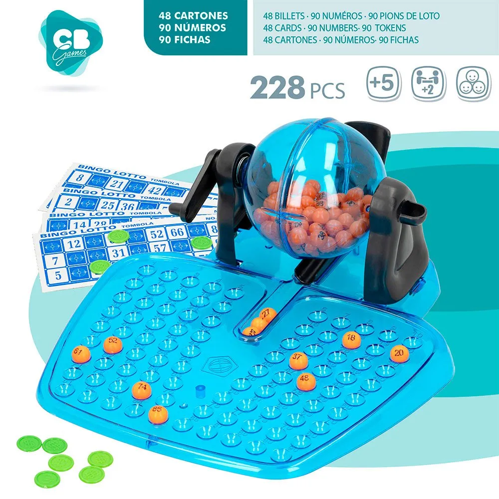 Bingo 90 Bolas Y 48 Cartones 2 Bingo 90 Bolas Y 48 Cartones - Imagen 2