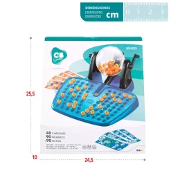 Bingo 90 Bolas Y 48 Cartones 13 Bingo 90 Bolas Y 48 Cartones -Juguetería cb games bingo 90 bolas y 48 cartones 6
