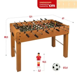 Futbolín En Madera -Juguetería cb games futbolin en madera 5