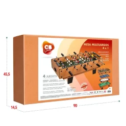 Mesa Multijuegos -Juguetería cb games mesa multijuegos 6