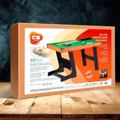 Mesa Billar Americano Plegable Base Plegable -Juguetería color baby mesa billar americano plegable base plegable 5