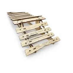 Puente Tibetano RC Obstáculo 1/18 / 1/24 -Juguetería crawler park puente tibetano rc obstaculo 1 18 1 24 2