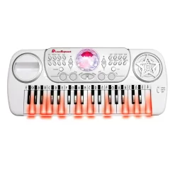 Juguetería -Juguetería deqube teclado electronico disco con taburete 1