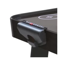 Mesa Air Hockey Black City -Juguetería devessport mesa air hockey black city 3