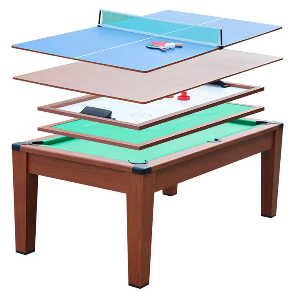 Tabla De Billar 5 En 1 Reacondicionado 2 Tabla De Billar 5 En 1 Reacondicionado - Imagen 2