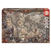 Puzzle De Madera 2000 Piezas Mapa De Piratas