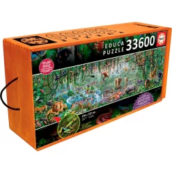 Puzzle De Madera 33600 Piezas Vida Salvaje