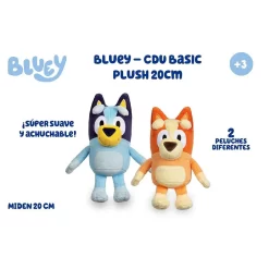Famosa Peluche Bluey Cdu Basic Plush 20 Cm -Juguetería famosa peluche bluey cdu basic plush 20 cm 6