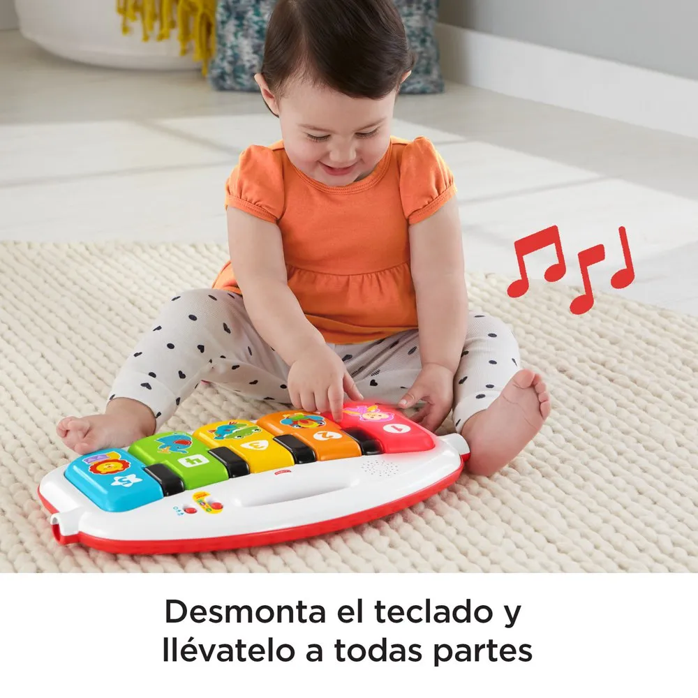 Fisher Price Gimnasio Piano Pataditas Superaprendizaje Manta De Juego 5 Fisher Price Gimnasio Piano Pataditas Superaprendizaje Manta De Juego - Imagen 5