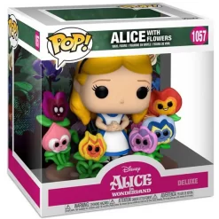 FUNKO POP Alicia En El País De Las Maravillas Con Flores 9 Cm