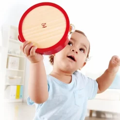 Juguetería -Juguetería hape pandereta tap along tambourine 1
