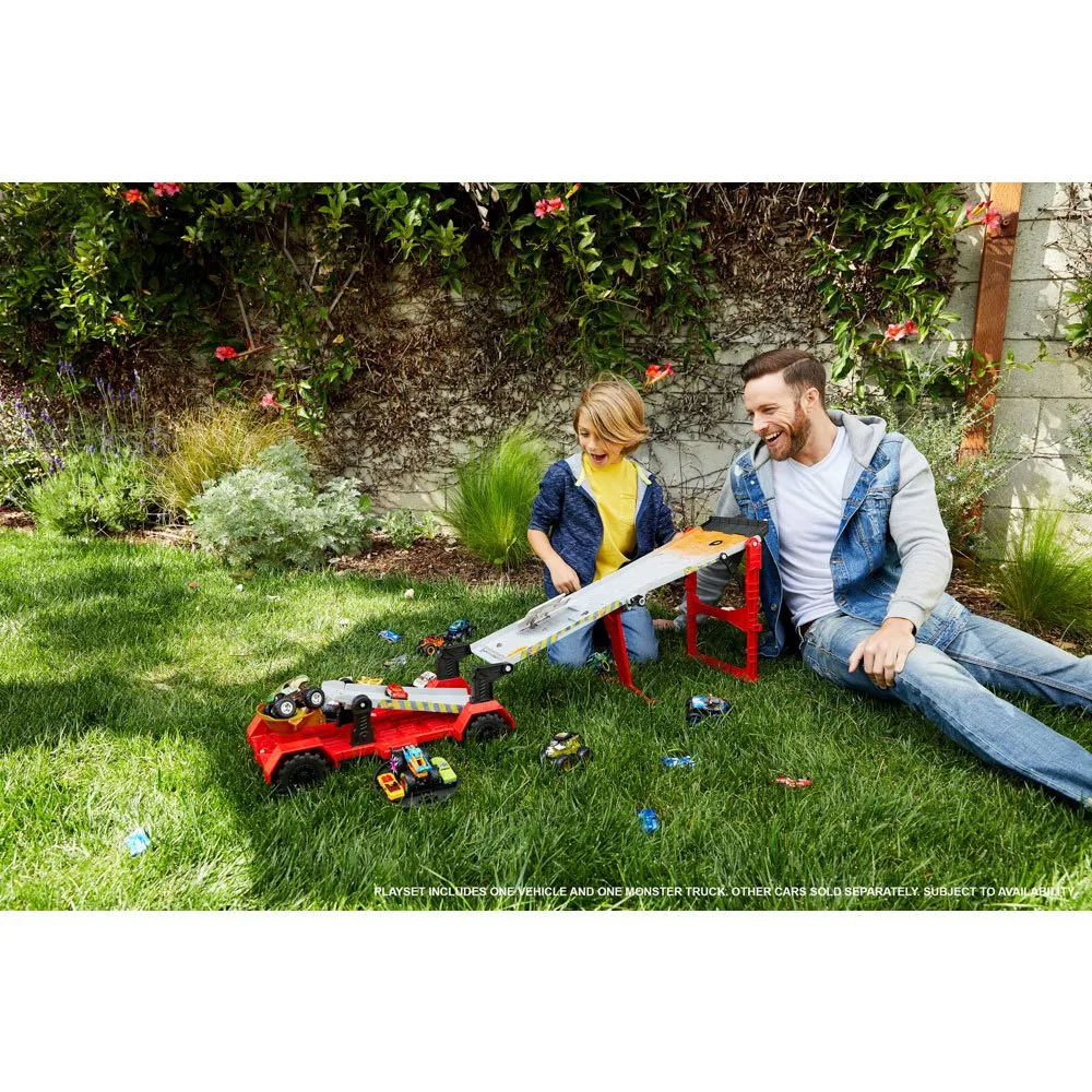 Hot Wheels Monster Trucks Carreras Con Cuesta Abajo Pistas De Coches De Juguetes 7 Hot Wheels Monster Trucks Carreras Con Cuesta Abajo Pistas De Coches De Juguetes - Imagen 7