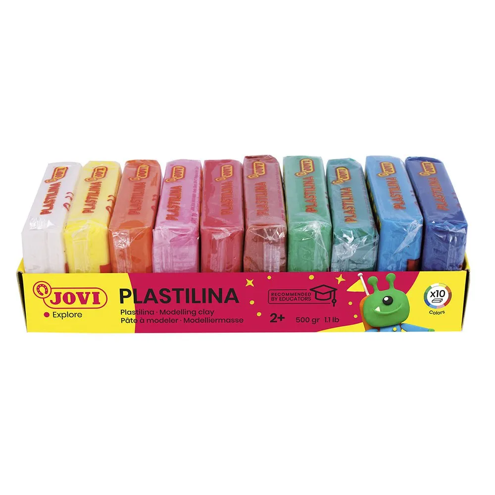 Plastilina 10 Unidades 500 Gr 2 Plastilina 10 Unidades 500 Gr - Imagen 2