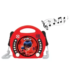 LEXIBOOK Karaoke Ladybug CD Player -Juguetería lexibook karaoke ladybug cd player 2