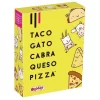 Taco. Gato. Cabra. Queso. Pizza