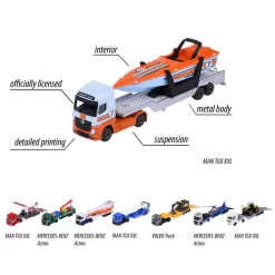 Majorette Transporter 7 Surtidos -Juguetería majorette transporter 7 surtidos 2