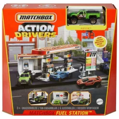Matchbox Gasolinera Set De Juego Para Coches De Juguete