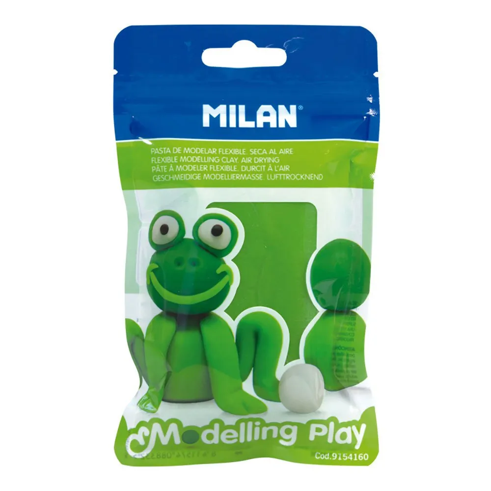 Milan Pasta De Modelar ModellinGr Play Seca Al Aire Verde Claro 1 Milan Pasta De Modelar ModellinGr Play Seca Al Aire Verde Claro
