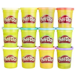 PLAY-DOH Bote Plastilina Colores Cálidos 12 Unidades