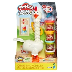 PLAY-DOH Gallina Plumas Divertivas Animal Crew