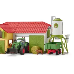 Schleich Tractor Mundo Granja Tractor Con Trailer -Juguetería schleich tractor mundo granja tractor con trailer 7