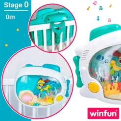 Winfun Proyector De Fondo Marino Para Bebés -Juguetería winfun proyector de fondo marino para bebes 3