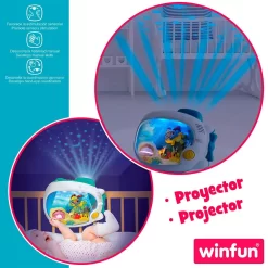Winfun Proyector De Fondo Marino Para Bebés -Juguetería winfun proyector de fondo marino para bebes 4
