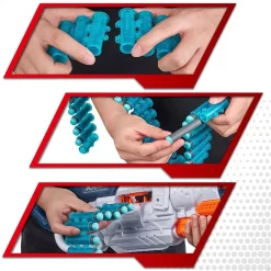 X-Shot Pistola Lanzadora De Dardos Excel Crusher -Juguetería x shot pistola lanzadora de dardos excel crusher 4